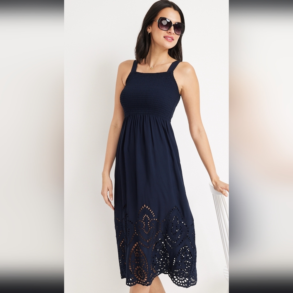 Maurices, Large, Eyelet Midi Dress